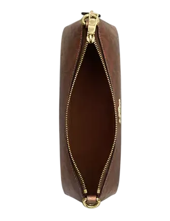 Coach Charlotte Shoulder Bag In Signature Canvas Brown Copper