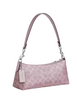 Coach Charlotte Shoulder Bag In Signature Canvas Pink Rose