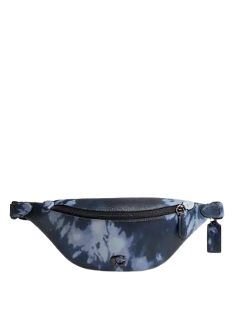 Coach Charter Belt Bag 7 With Tie Dye Print Midnight Navy