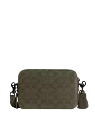 Coach Charter Crossbody Bag 19 In Signature Canvas Jacquard