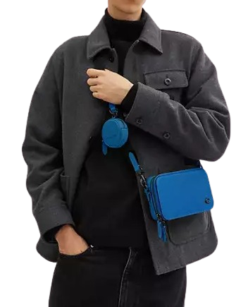 Coach Charter Slim Crossbody Bag Blueberry