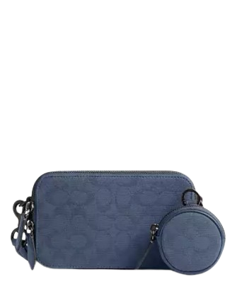 Coach Charter Slim Crossbody Bag In Signature Canvas Jacquard