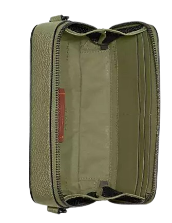 Coach Charter Slim Crossbody Bag Moss