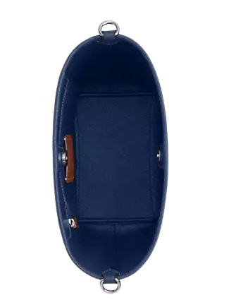 Coach City Bucket Bag In Colorblock Light Blue Deep Blue