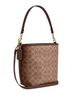 Coach City Bucket Bag In Signature Canvas Tan Brown