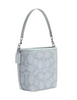 Coach City Bucket Bag In Sketch Signature Canvas Ice Blue