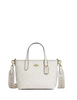 Coach City Mini Tote Bag In Signature Canvas White Chalk