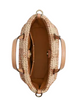 Coach City Mini Tote Bag With Gingham Print Tan