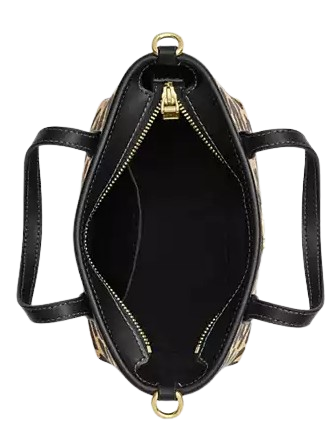 Coach City Mini Tote Bag With Leopard Print