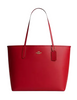 Coach City Tote Bag Bright Cardinal