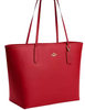 Coach City Tote Bag Bright Cardinal