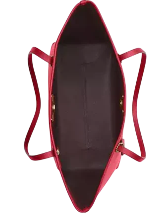Coach City Tote Bag Bright Cardinal