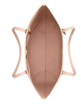 Coach City Tote Bag In Pretty Signature Canvas Chalk Pink