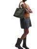 Coach City Tote Bag In Signature Camo Print Dark Cypress