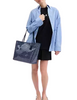 Coach City Tote Bag In Signature Canvas Dark Denim
