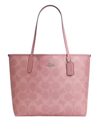 Coach City Tote Bag In Signature Canvas