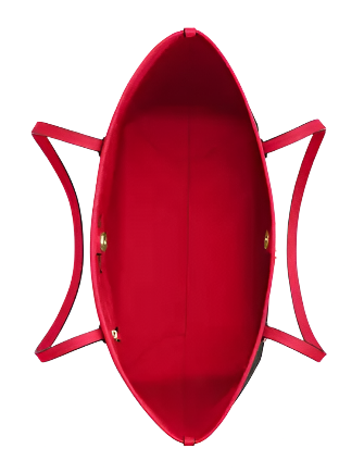 Coach City Tote Bag In Signature Canvas Walnut Bold Red
