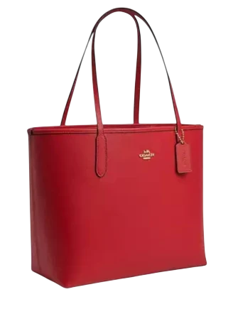Coach City Tote Bag Poppy