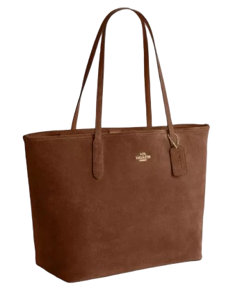 Coach City Tote Bag Warm Brown