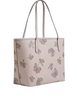 Coach City Tote Bag With Butterfly Print Seashell