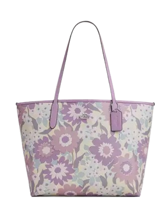 Coach City Tote Bag With Floral Print | Brixton Baker Coach City Tote Bag With Floral Print | Brixton Baker