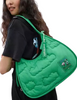 Coach Coachtopia Loop Ergo Bag With Cloud Quilting Electric Kelp 