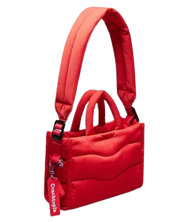 Coach Coachtopia Loop Mini Tote Rosebud Red