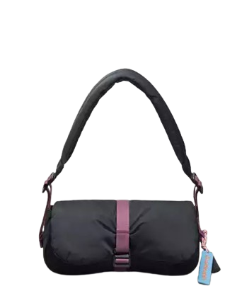 Coach Coachtopia Loop Puffy Wavy Dinky Bag Black