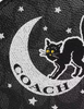 Coach Coin Case In Signature Canvas With Halloween Graphic
