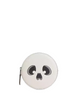 Coach Coin Case With Halloween Skull Chalk