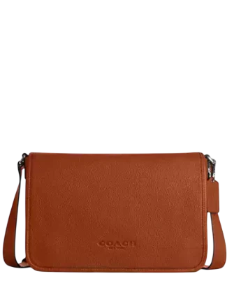 Coach Colby Messenger Bag 32 Amber Brown