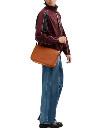 Coach Colby Messenger Bag 32 Amber Brown