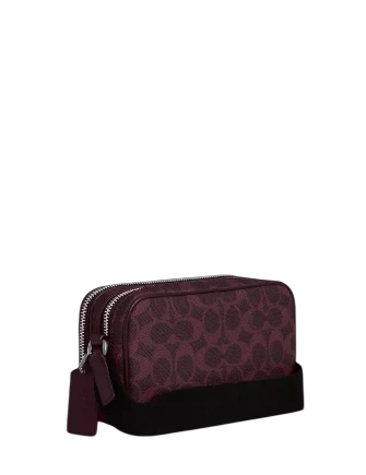Coach Colton Crossbody Bag 19 In Signature Canvas Black Current
