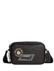 Coach Colton Crossbody Bag 19 In Signature Canvas With Patches Walnut Black