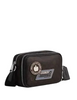 Coach Colton Crossbody Bag 19 In Signature Canvas With Patches Walnut Black