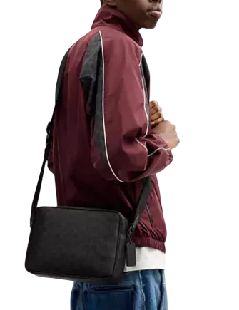 Coach Colton Crossbody Bag 25 In Signature Canvas Black