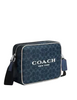 Coach Colton Crossbody Bag 25 In Signature Canvas With Coach Graphic Ink Blue