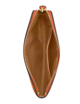 Coach Corner Zip Wristlet In Signature Canvas Bright Canyon