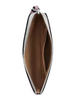 Coach Corner Zip Wristlet In Signature Canvas Chalk Carnation