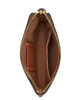Coach Corner Zip Wristlet In Signature Canvas With Halloween Print Tan