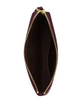 Coach Corner Zip Wristlet Merlot