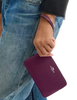 Coach Corner Zip Wristlet Plum