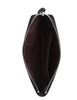 Coach Corner Zip Wristlet With Heart Bolt Print Black