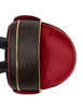 Coach Court Backpack In Maxi Signature Canvas Walnut True Red
