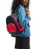 Coach Court Backpack In Signature Canvas Denim Bold Red