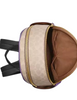Coach Court Backpack In Signature Canvas Sand Iris