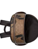 Coach Court Backpack In Signature Canvas With Bow Print Tan Black