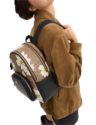 Floral coach backpack outlet