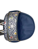 Coach Court Backpack With Floral Print Deep Blue