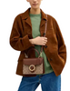 Coach Courtney Top Handle Bag In Signature Canvas Tan Brown